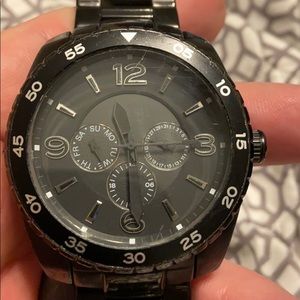 Fossil black watch